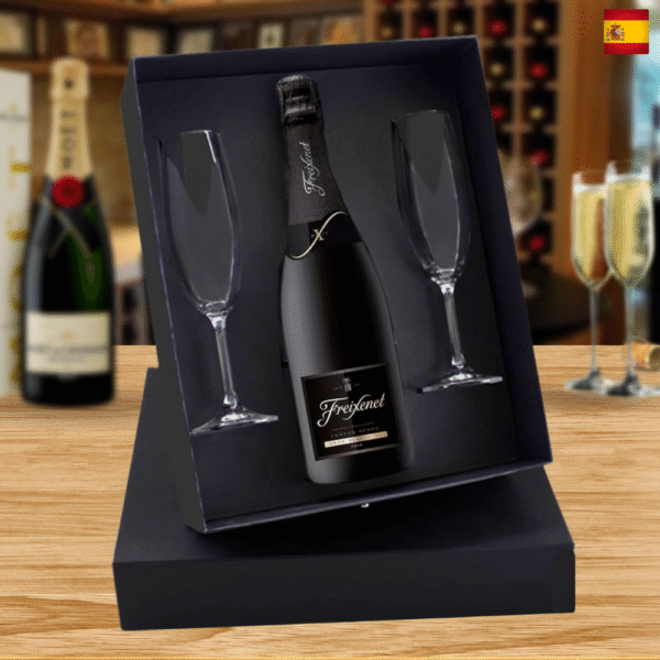 KIT ESPUMANTE ESPANHOL - FREIXENET
