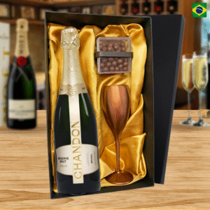 KIT ESPUMANTE - CHANDON BRUT & CHOCOLATE