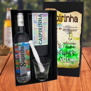 KIT CACHAÇA - CAIPIRINHA SAGATIBA