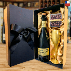 KIT ESPUMANTE CHILENO -  SANTA CAROLINA RESERVADO BRUT