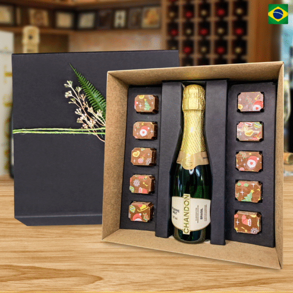 KIT ESPUMANTE - CHANDON BABY & BOMBONS
