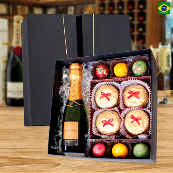 KIT ESPUMANTE -  CHANDON BABY & PÃES DE MEL