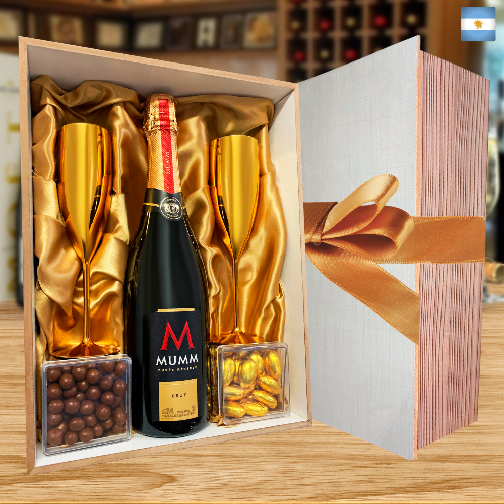 KIT ESPUMANTE ARGENTINO -      MUMM CUVÉE BRUT