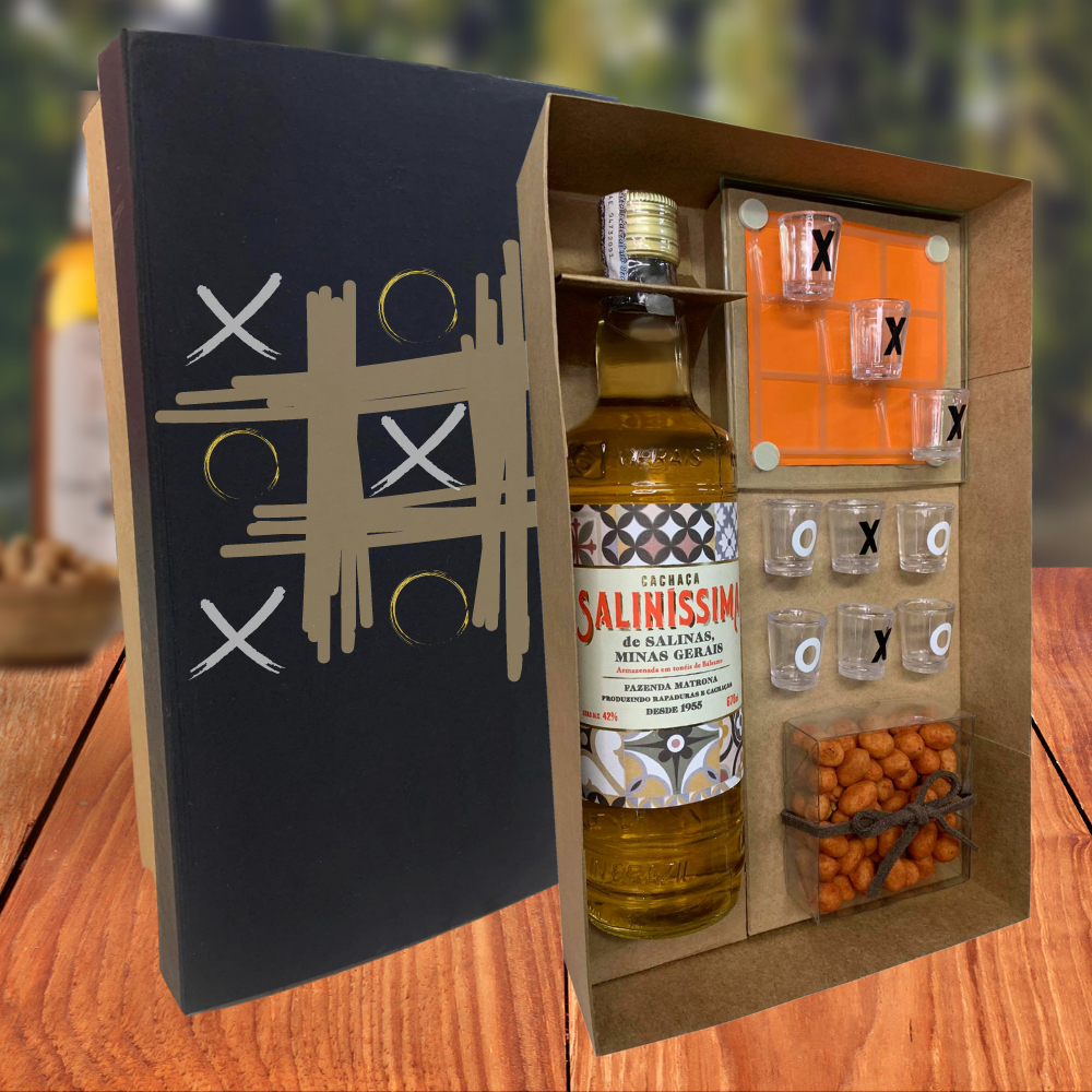 KIT CACHAÇA -  MINEIRA SALINÍSSIMA
