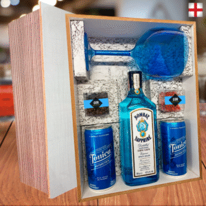KIT GIN LONDON -                       BOMBAY SAPPHIRE TONIC