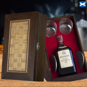 KIT WHISKY ESCOCÊS - BUCHANAN'S DELUXE 12 ANOS