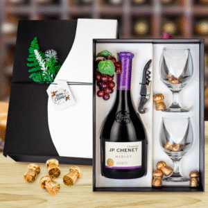 KIT VINHO FRANCÊS - J.P CHENET & CHOCOLATES