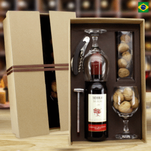 KIT VINHO MIOLO 375ML COM       TAÇAS