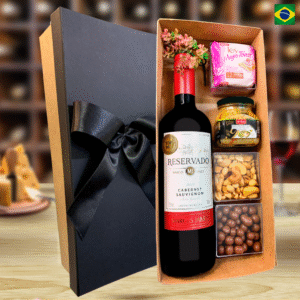 KIT VINHO RESERVADO -    M.J  CABERNET SAUVIGNON