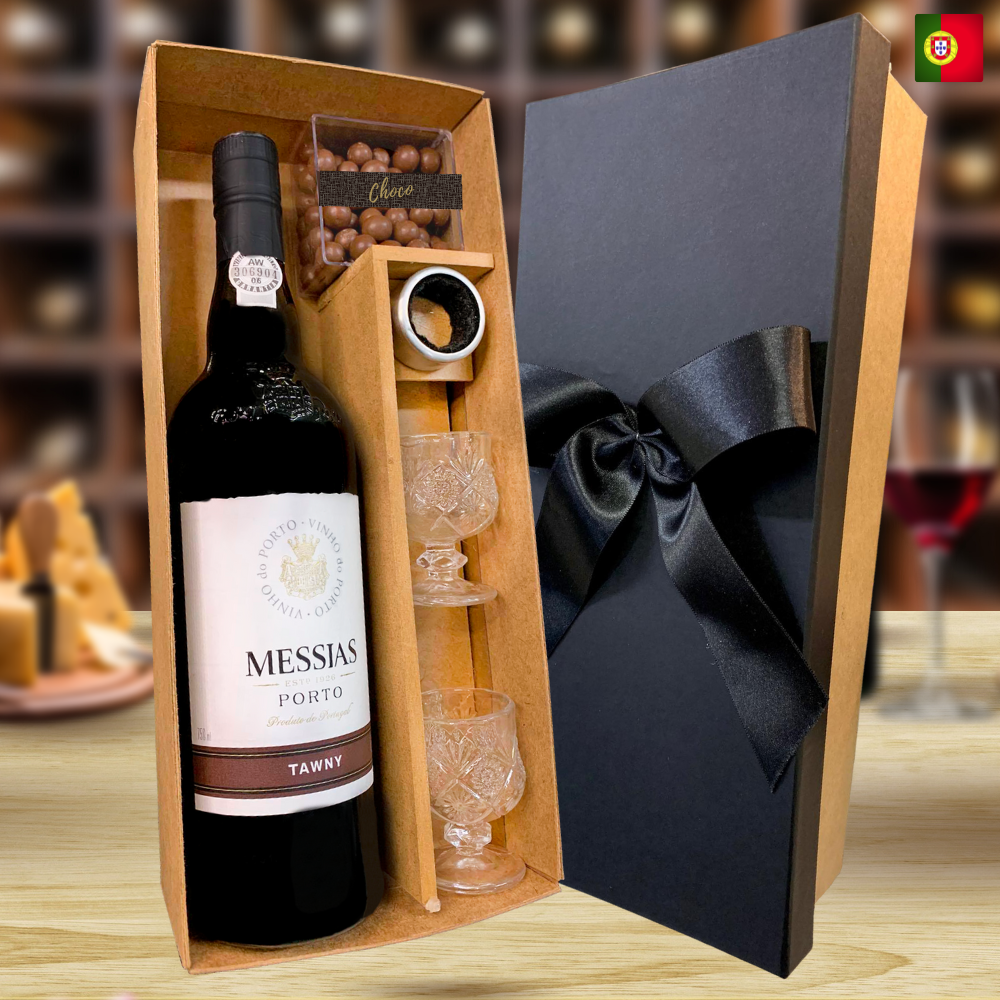 KIT VINHO DO PORTO -           MESSIAS TAWNY
