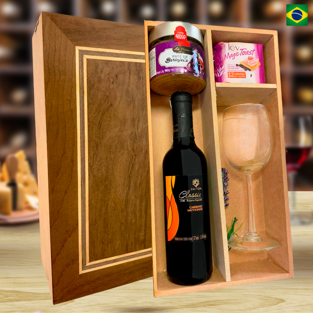 KIT VINHO SALTON CLASSIC -          RESERVA ESPECIAL
