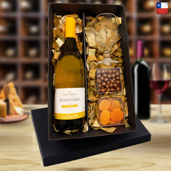 KIT VINHO CHILENO -     SANTA CAROLINA CHADORNNAY