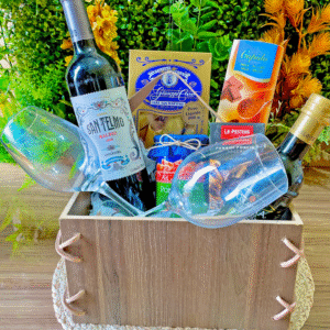 CESTA GOURMET "NOITE ITALIANA" - VINHO SAN TELMO