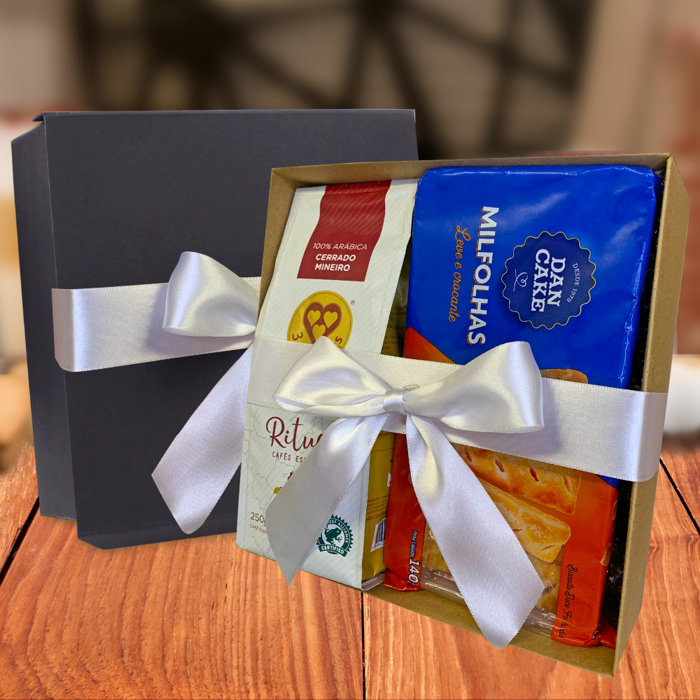 KIT CAFÉ - TRÊS CORAÇÕES RITUALS & BISCOITO IMPORTADO