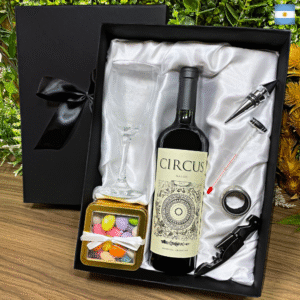 KIT VINHO ARGENTINO - CIRCUS MALBEC & ACESSÓRIOS