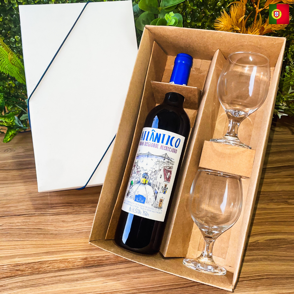KIT VINHO PORTUGUÊS - ATLÂNTICO ALENTEJANO