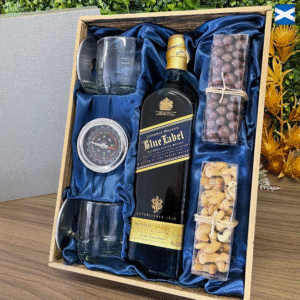 KIT WHISKY ESCOCÊS - BLUE LABEL