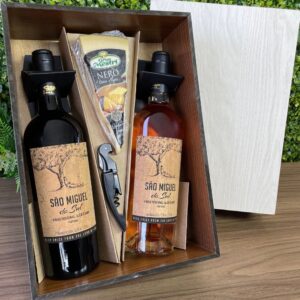 KIT VINHO PORTUGUÊS SÃO MIGUEL DO SUL ROSÉ E TINTO
