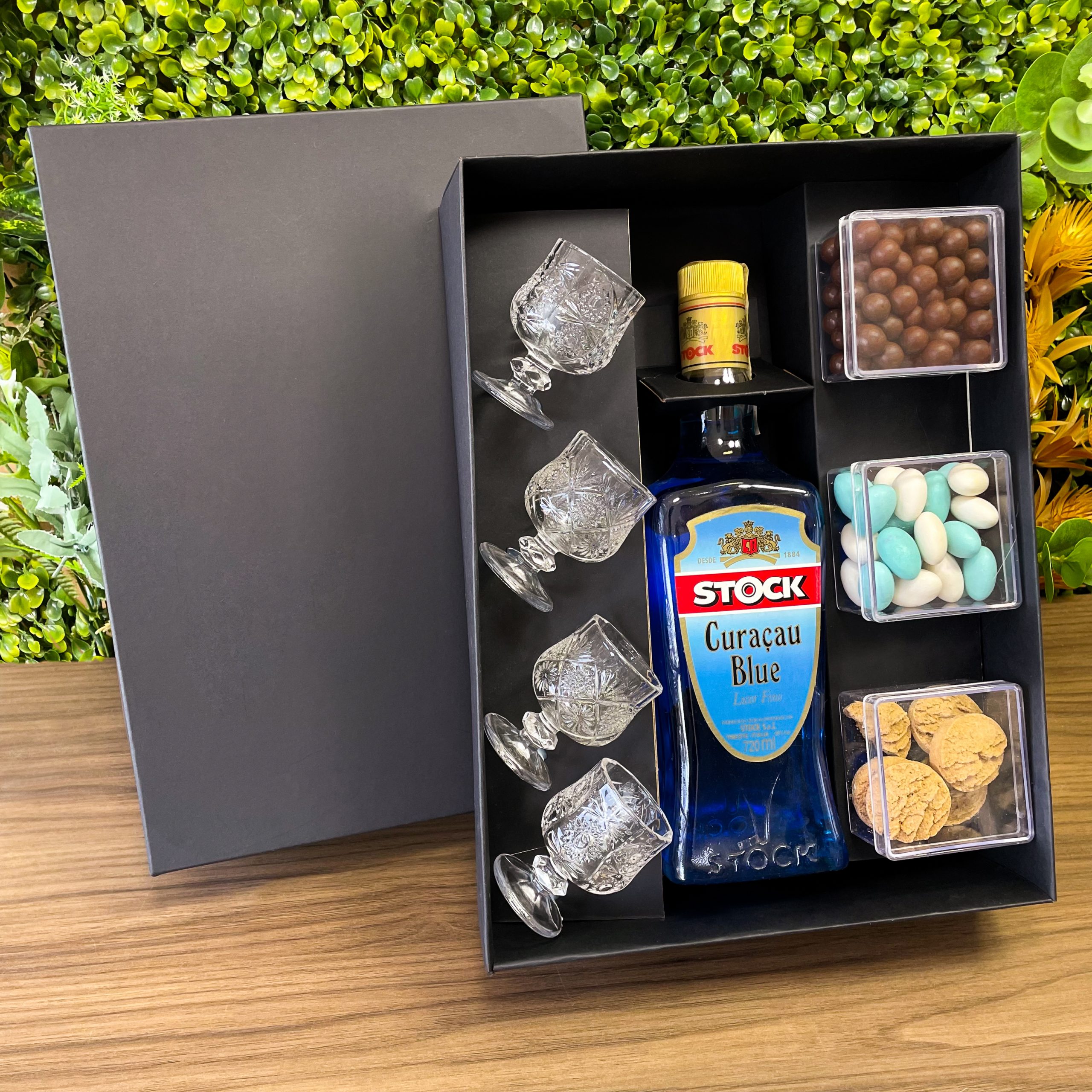 KIT LICOR STOCK CURAÇAU BLUE
