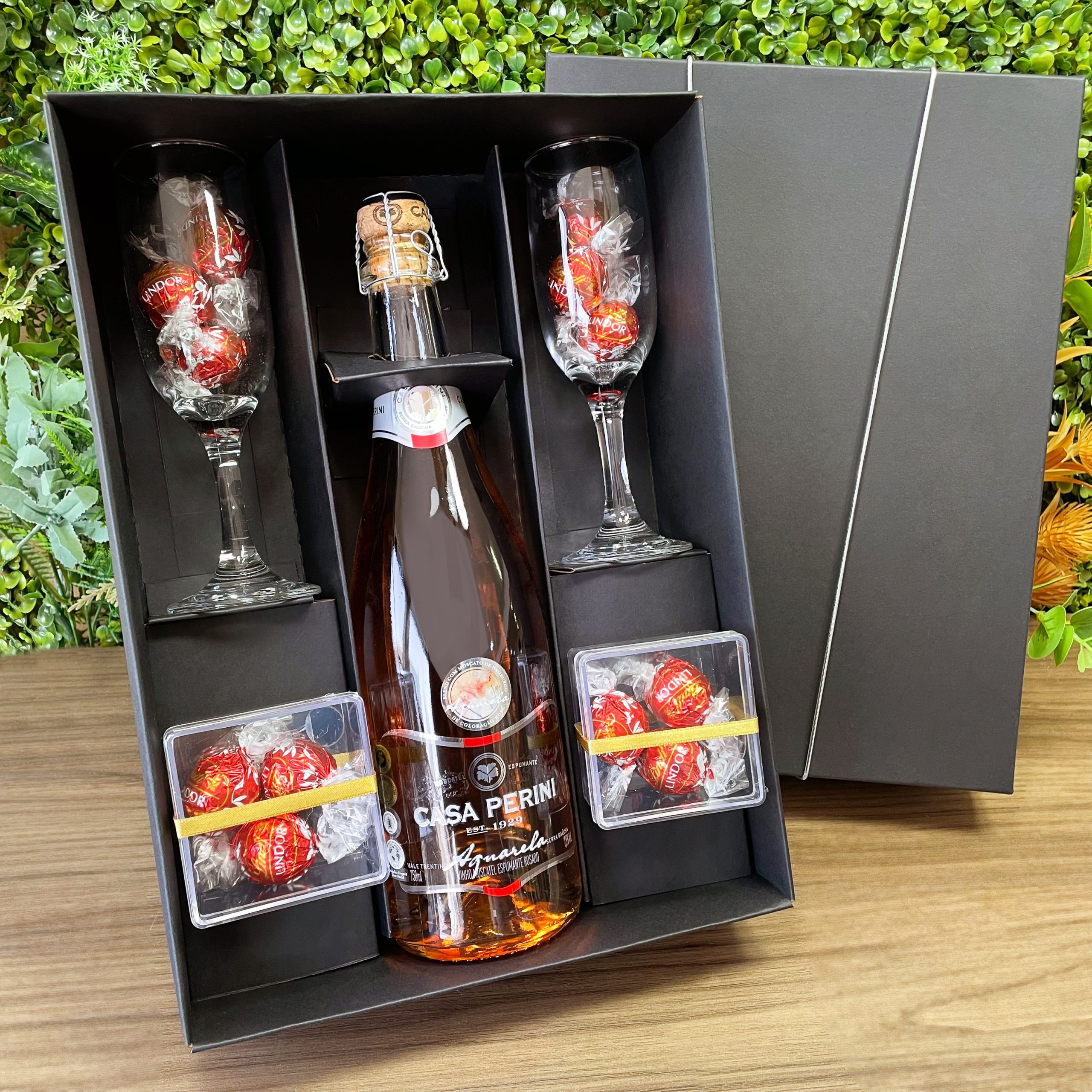 KIT ESPUMANTE CASA PERINI AQUARELA