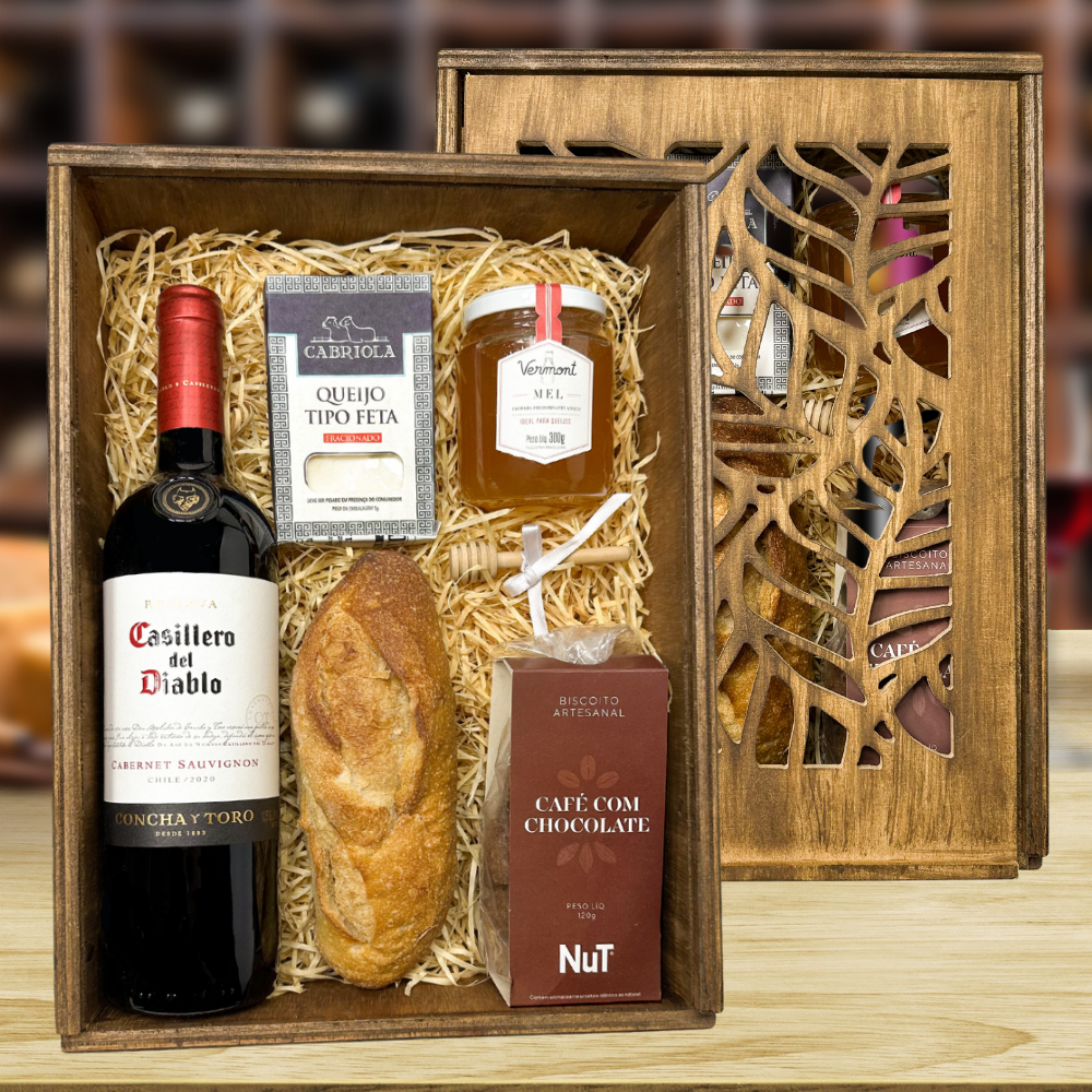 KIT VINHO - VINHO CHILENO CASILERO DEL DIABLO