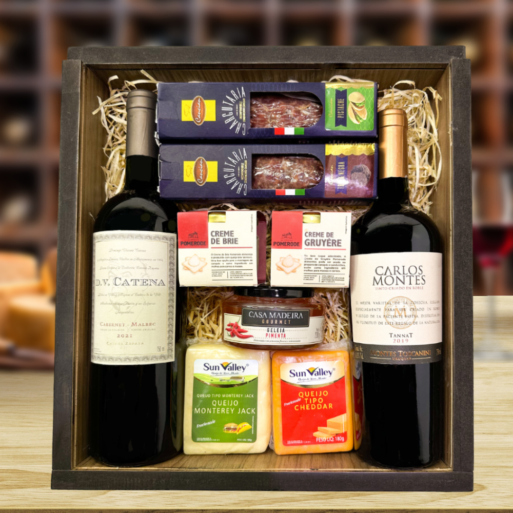 KIT VINHO - VINHO ARGENTINO D.V CATENA & CARLOS MONTES