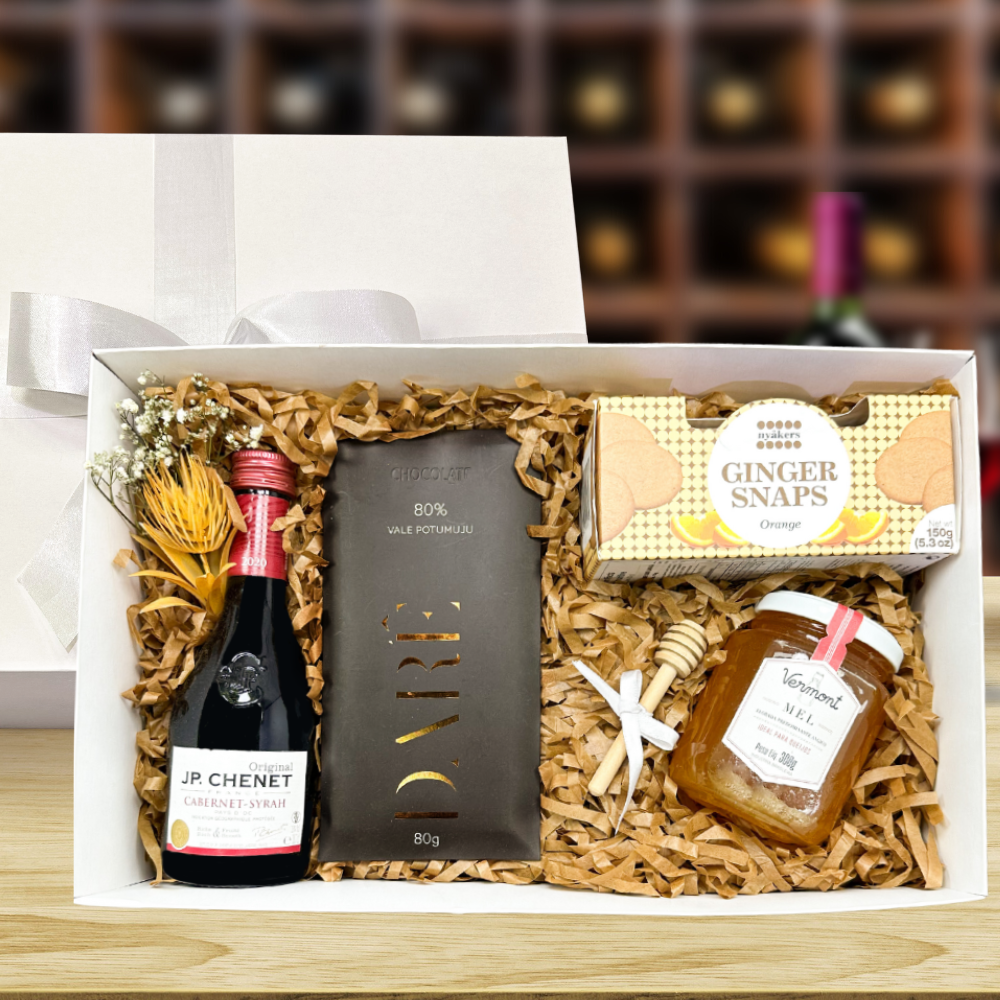 KIT VINHO - VINHO FRANCÊS J.P CHENET 187ML