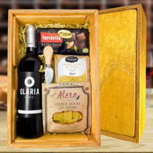 KIT VINHO - VINHO PORTUGUÊS OLARIA & FOIE GRAS