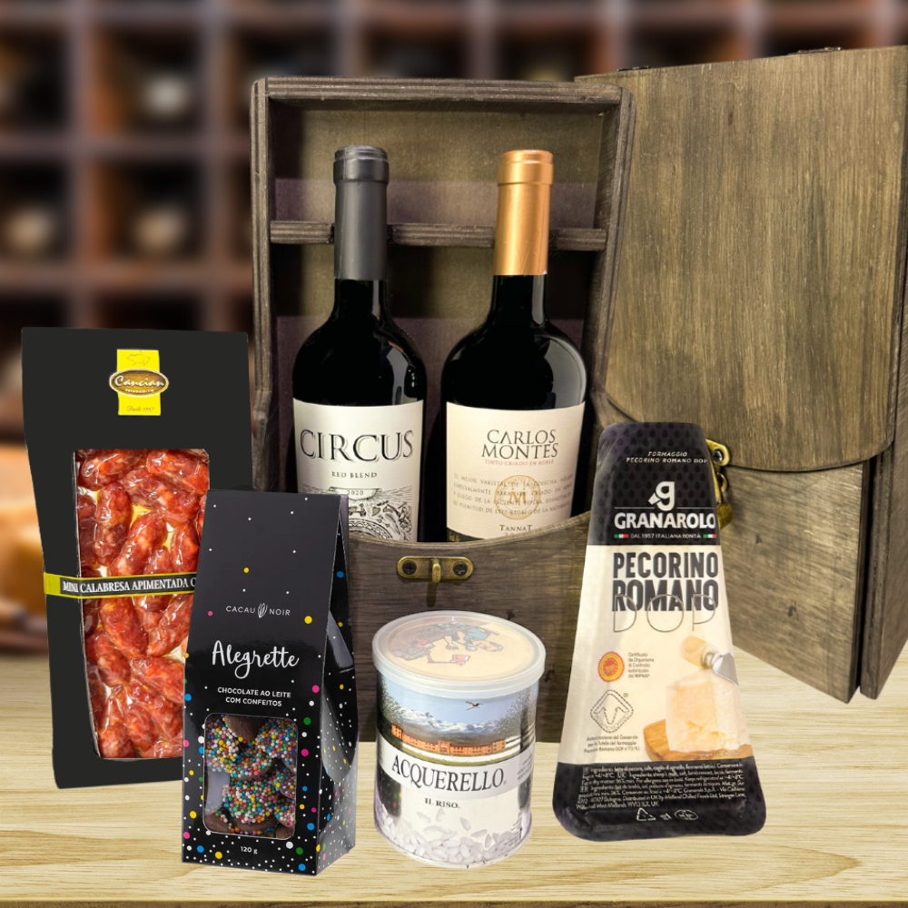 KIT VINHO GOURMET - PORTA VINHOS 2