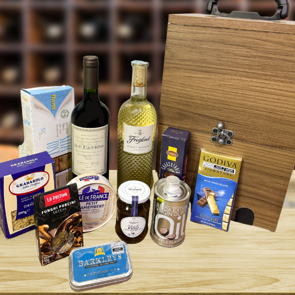 KIT VINHO GOURMET - PORTA VINHOS 3