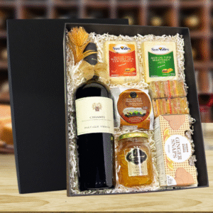 KIT VINHO ITALIANO - CHIANTI NATALE VERGA & PETISCOS