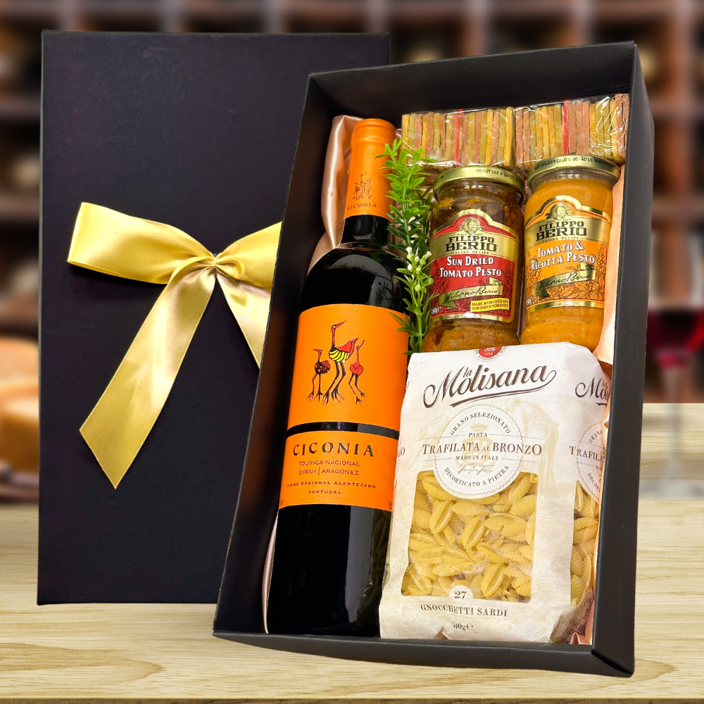 KIT GOURMET - VINO, PESTO E PASTA