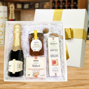 KIT ESPUMANTE - CHANDON , QUEIJO & GELÉIA