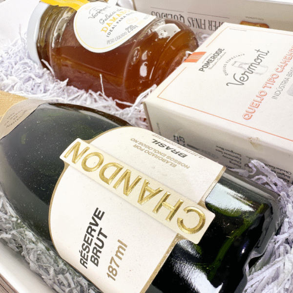 KIT ESPUMANTE - CHANDON , QUEIJO & GELÉIA - Imagem 2