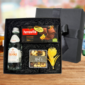 KIT ÁGUA ITALIANA PANNA, CHOCOLATE & NUTS