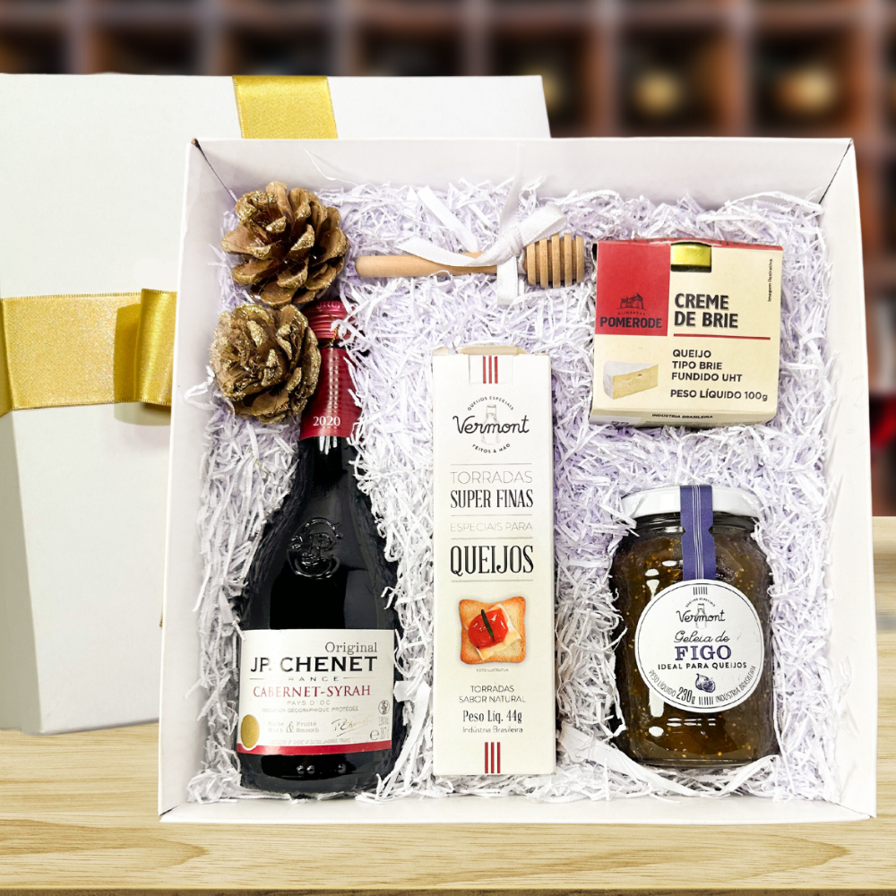 KIT VINHO FRANCÊS - JP CHENET & BRIE