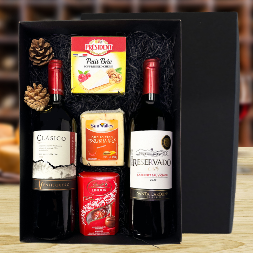 KIT VINHOS CHILENOS - VENTISQUERO & SANTA CAROLINA