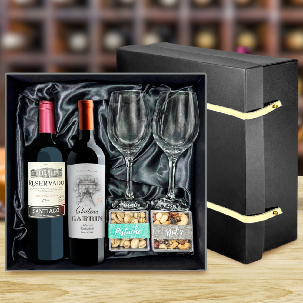KIT VINHOS  – SANTIAGO & CHATEAU GARBIN