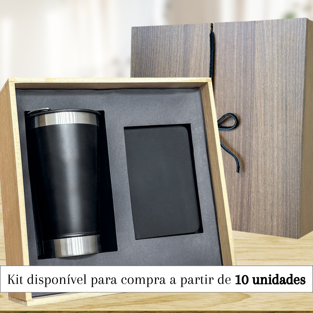 KIT CORPORATIVO - COPO TÉRMICO | AGENDA