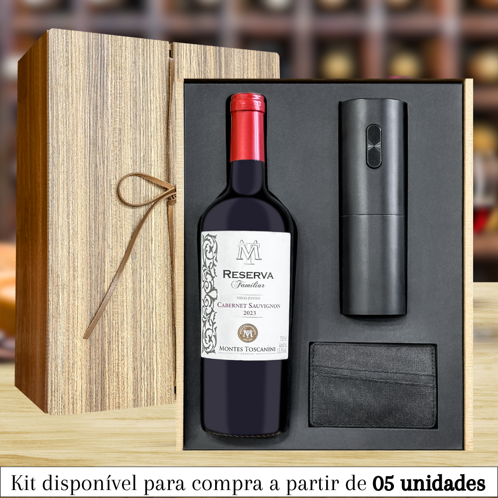 KIT VINHO URUGUAIO MONTES TOSCANINI