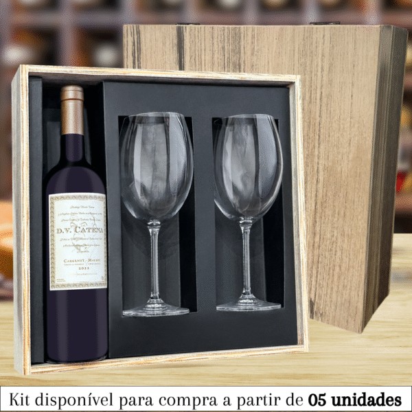 KIT VINHO D.V CATENA & TAÇA