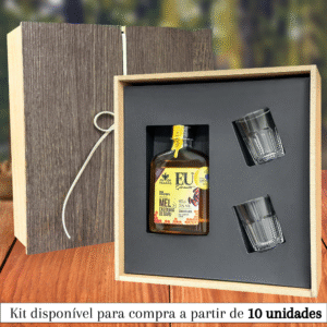 KIT CAÇHAÇA - SELETA MEL & CASTANHA DE BARU