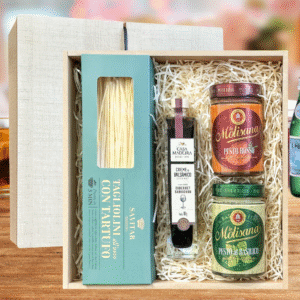 KIT MACARRÃO TAGLIOLINI & CREME BALSÂMICO