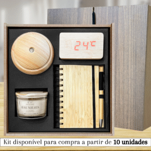 KIT ESCRITORIO UMIDIFICADOR