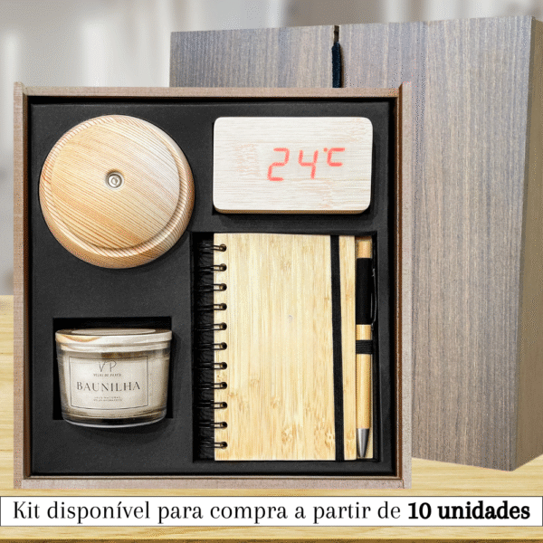 KIT ESCRITORIO UMIDIFICADOR
