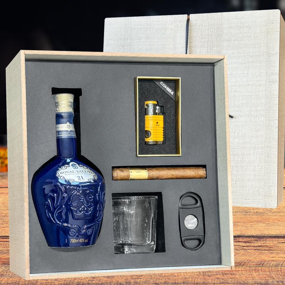 KIT WHISKY ROYAL SALUTE 