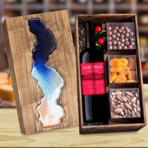 KIT VINHO CHILENO SWEET RED SANTIAGO SUAVE